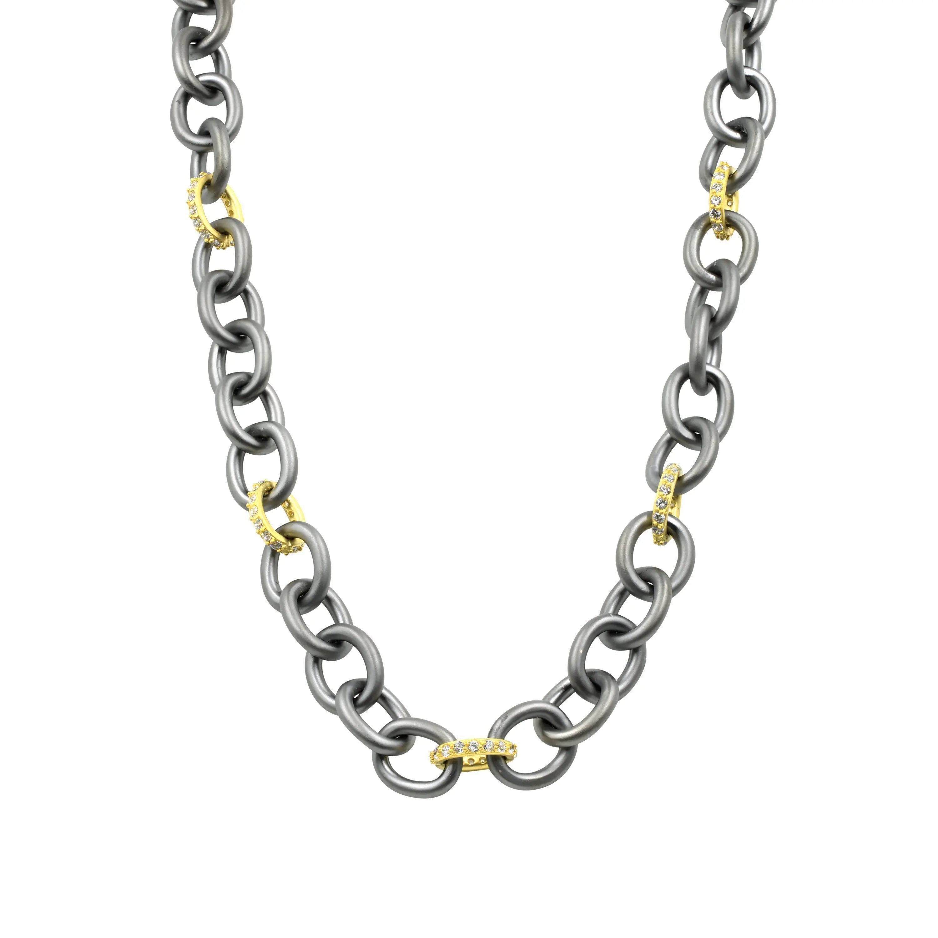White Gold Beaded Chunky Multi Strand Statement Necklace - Jamie – Dana  LeBlanc Designs